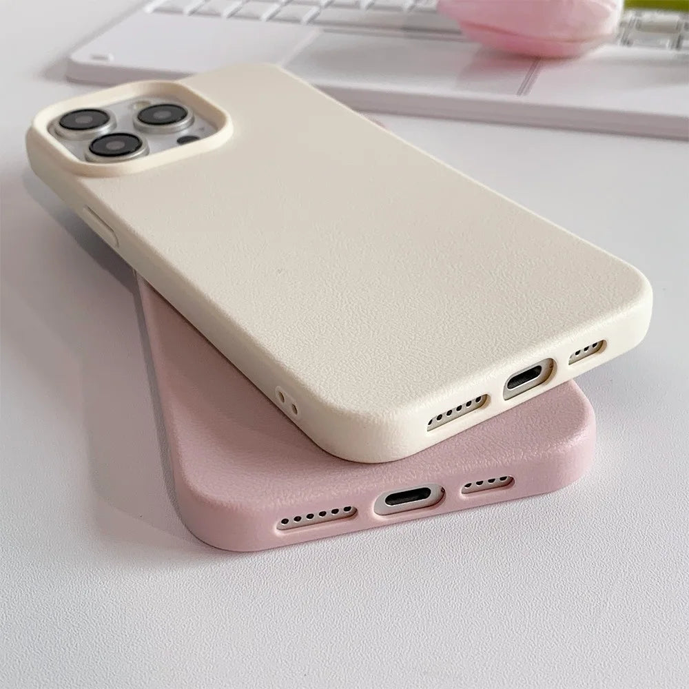 Leather Phone Case For iPhone