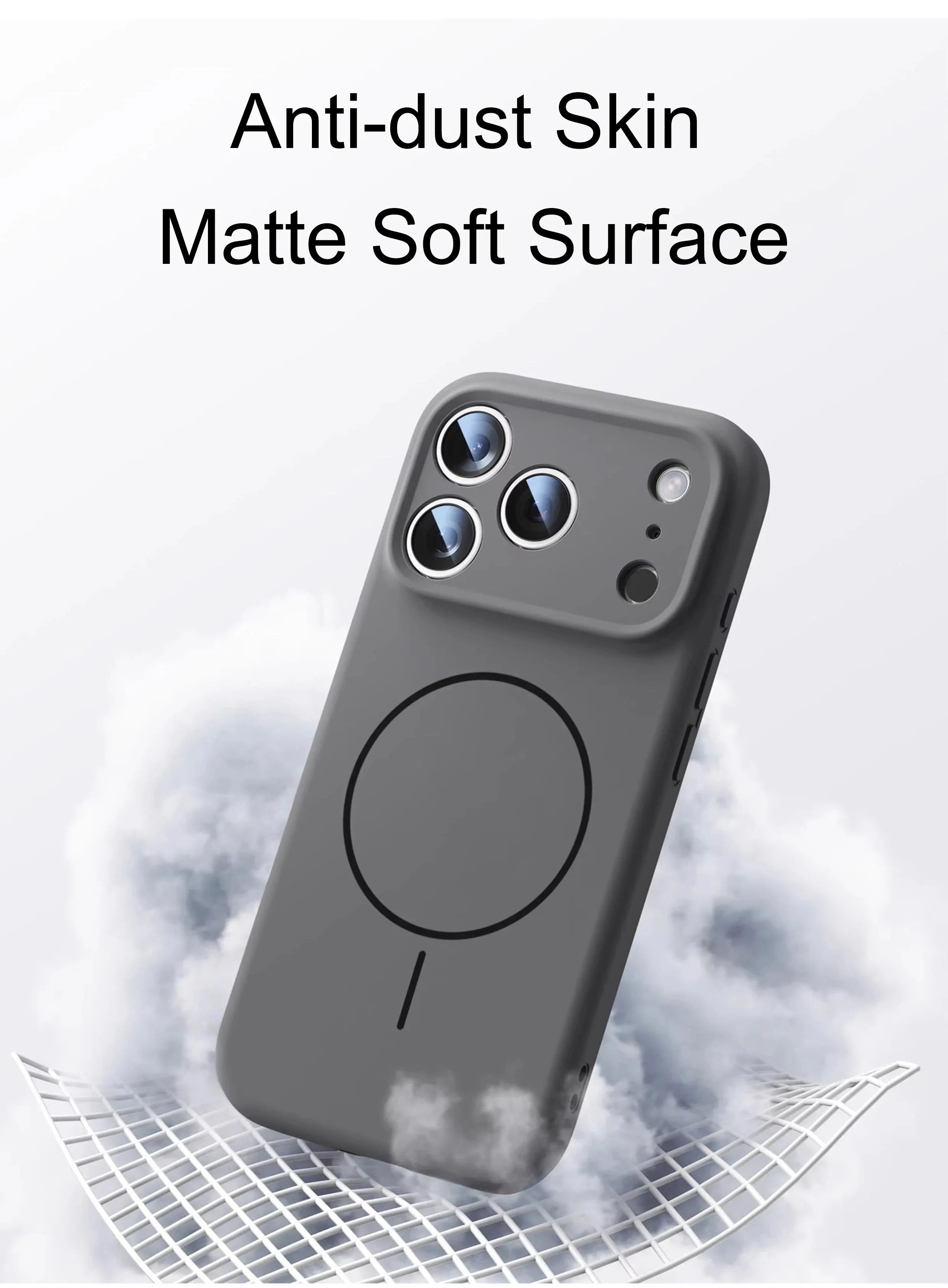 Liquid Silicone Magsafe Phone Case