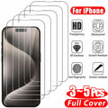 iPhone Tempered Glass Screen Protector (iPhone 11–18 Pro Max)