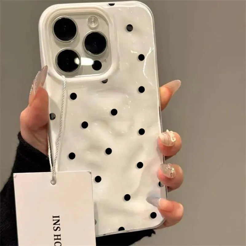 Polka Dots Shockproof Soft Cover Case