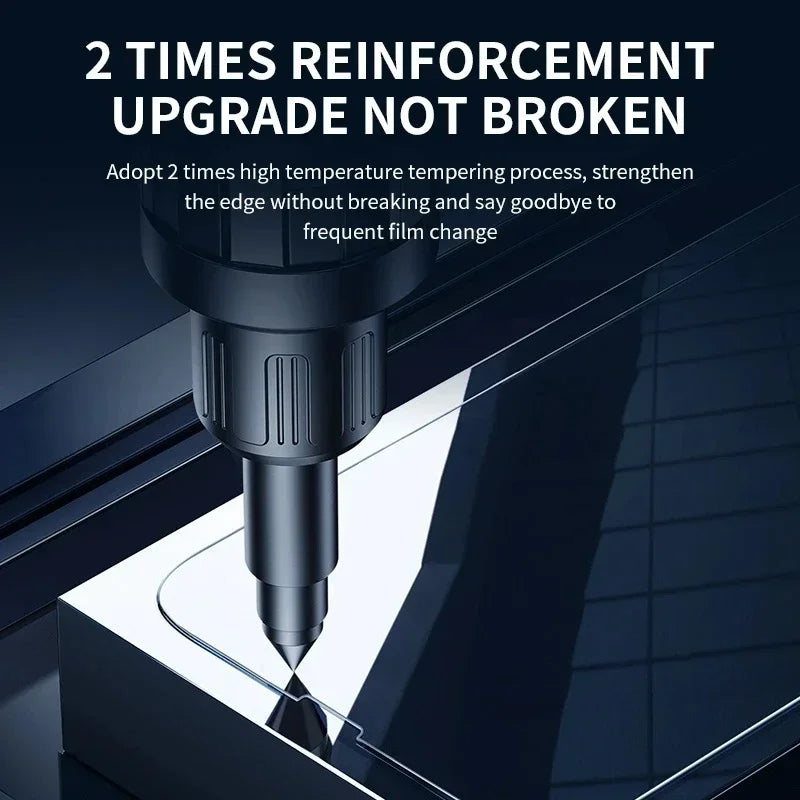 iPhone Tempered Glass Screen Protector (3-Pack)
