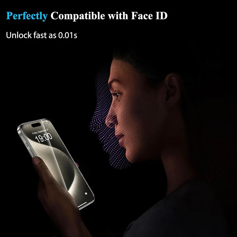 iPhone Tempered Glass Screen Protector 4-Pack