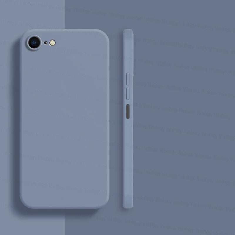 Luxury Liquid Silicone Shockproof Case – iPhone SE/7/8/Plus