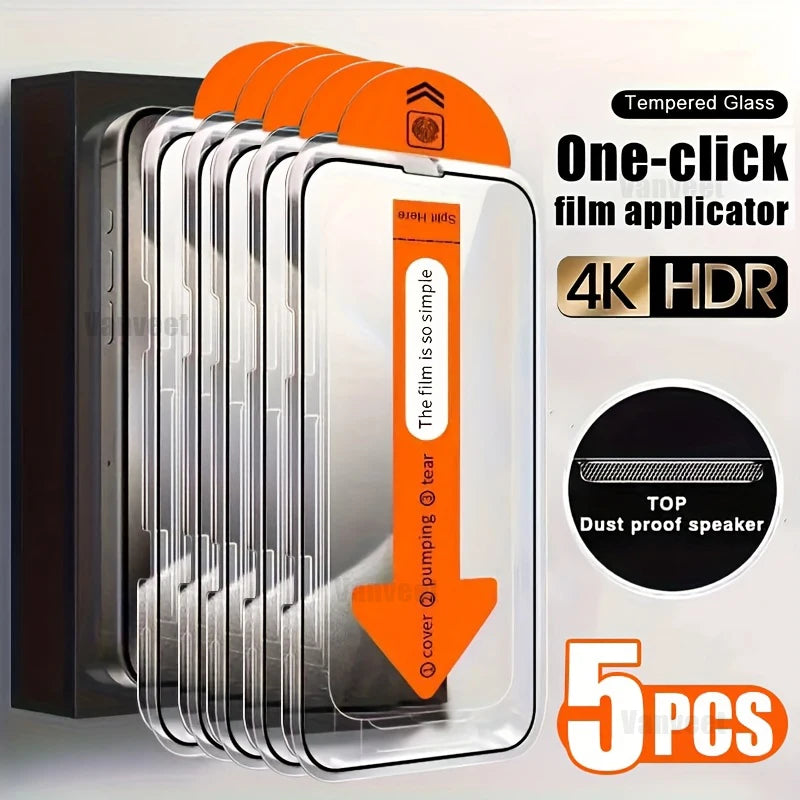 iPhone Tempered Glass Screen Protector