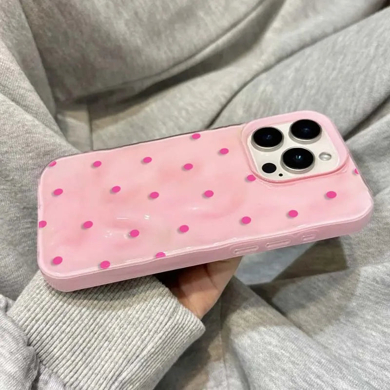 Polka Dots Shockproof Soft Cover Case