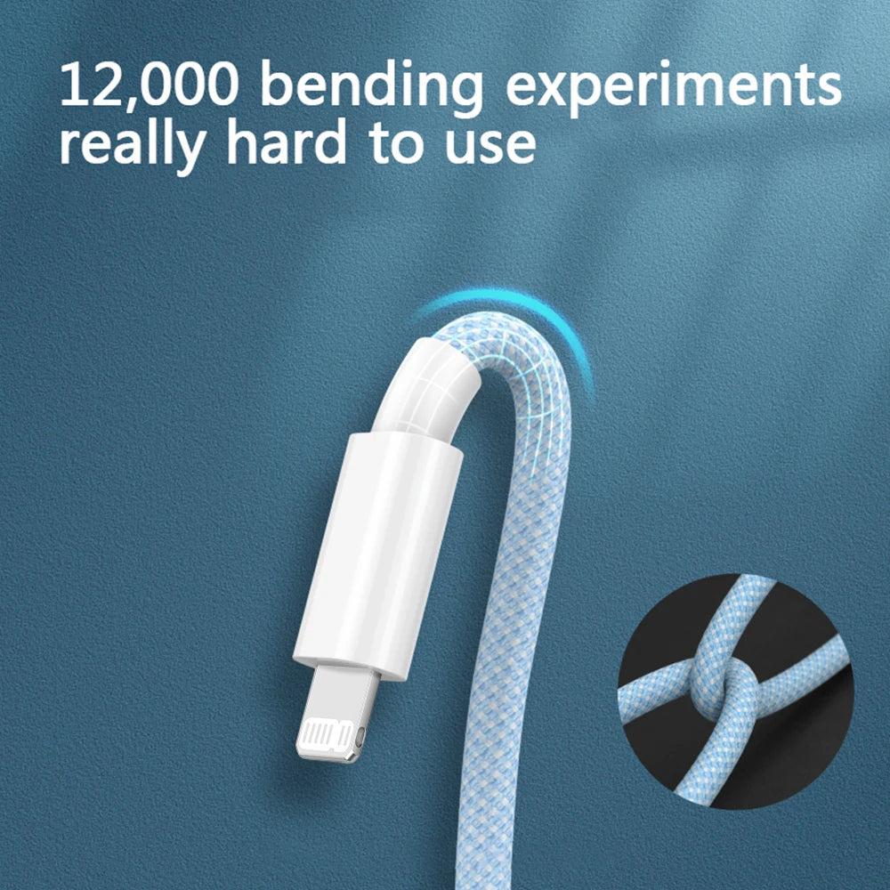 20W USB-C Fast Charging Cable for iPhone & iPad