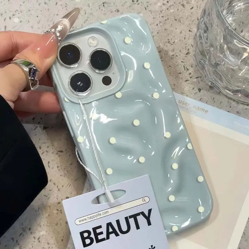 Polka Dots Shockproof Soft Cover Case