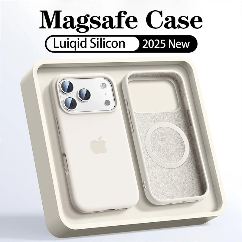 Liquid Silicone For Magsafe Case for iPhone