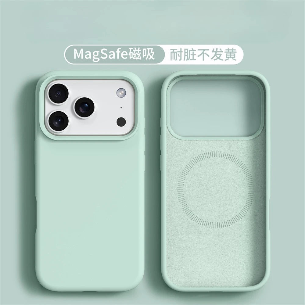 Liquid Silicone MagSafe Phone Case