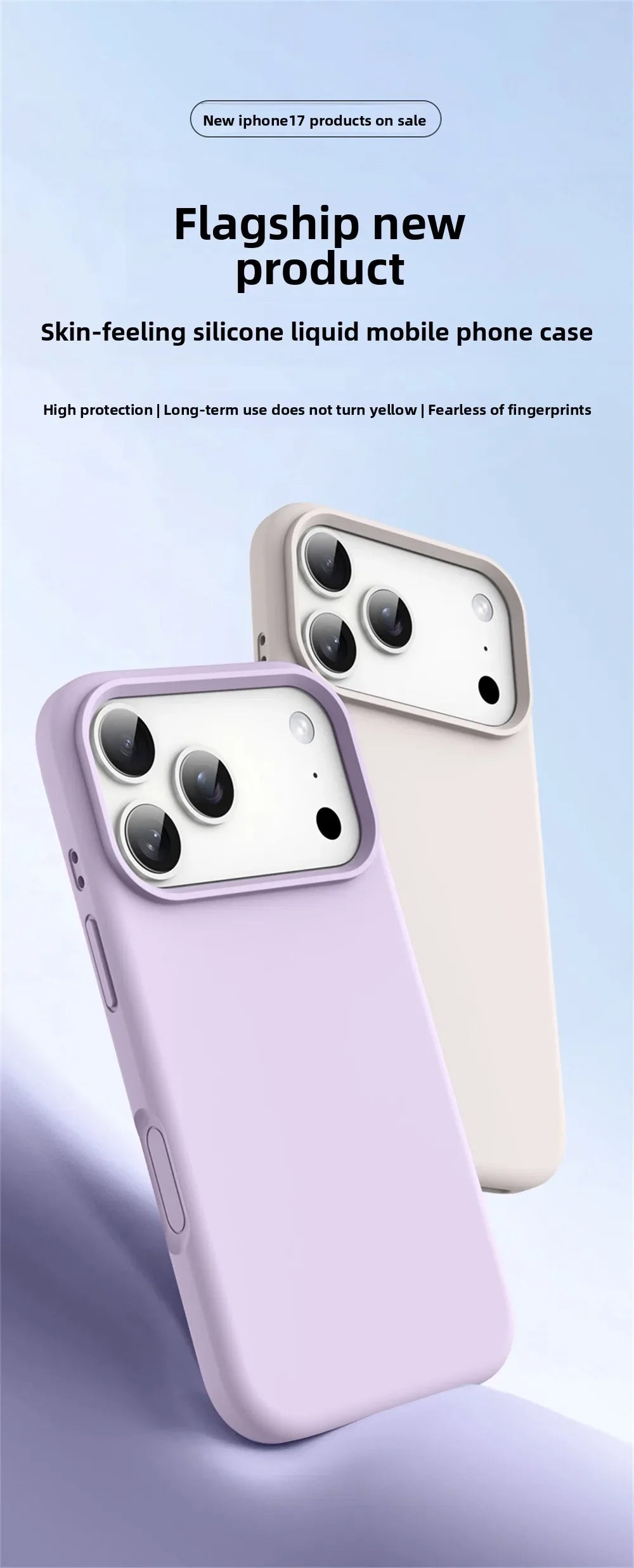 Liquid Silicone MagSafe Phone Case