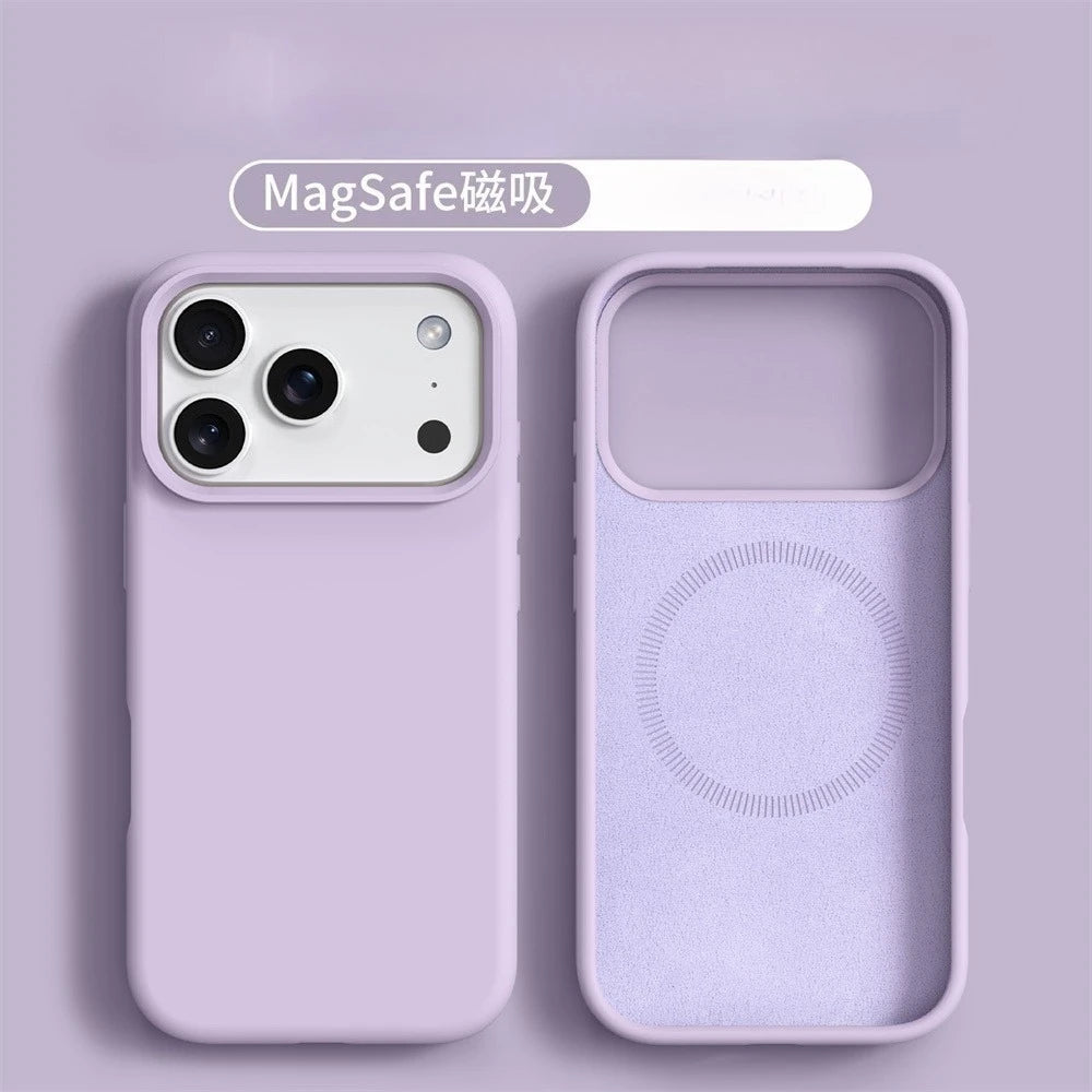 Liquid Silicone MagSafe Phone Case
