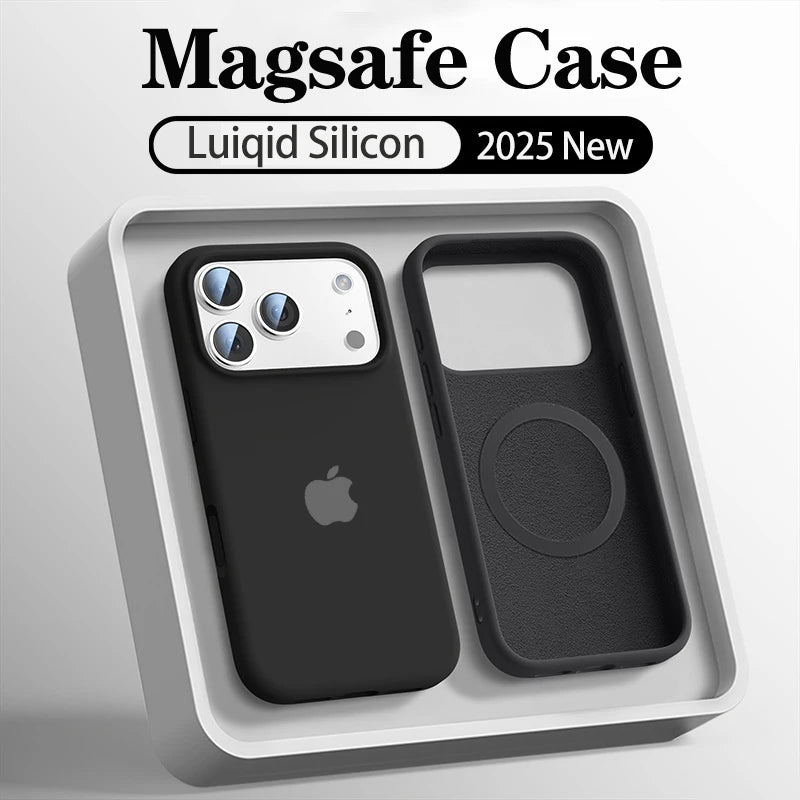 Liquid Silicone For Magsafe Case for iPhone