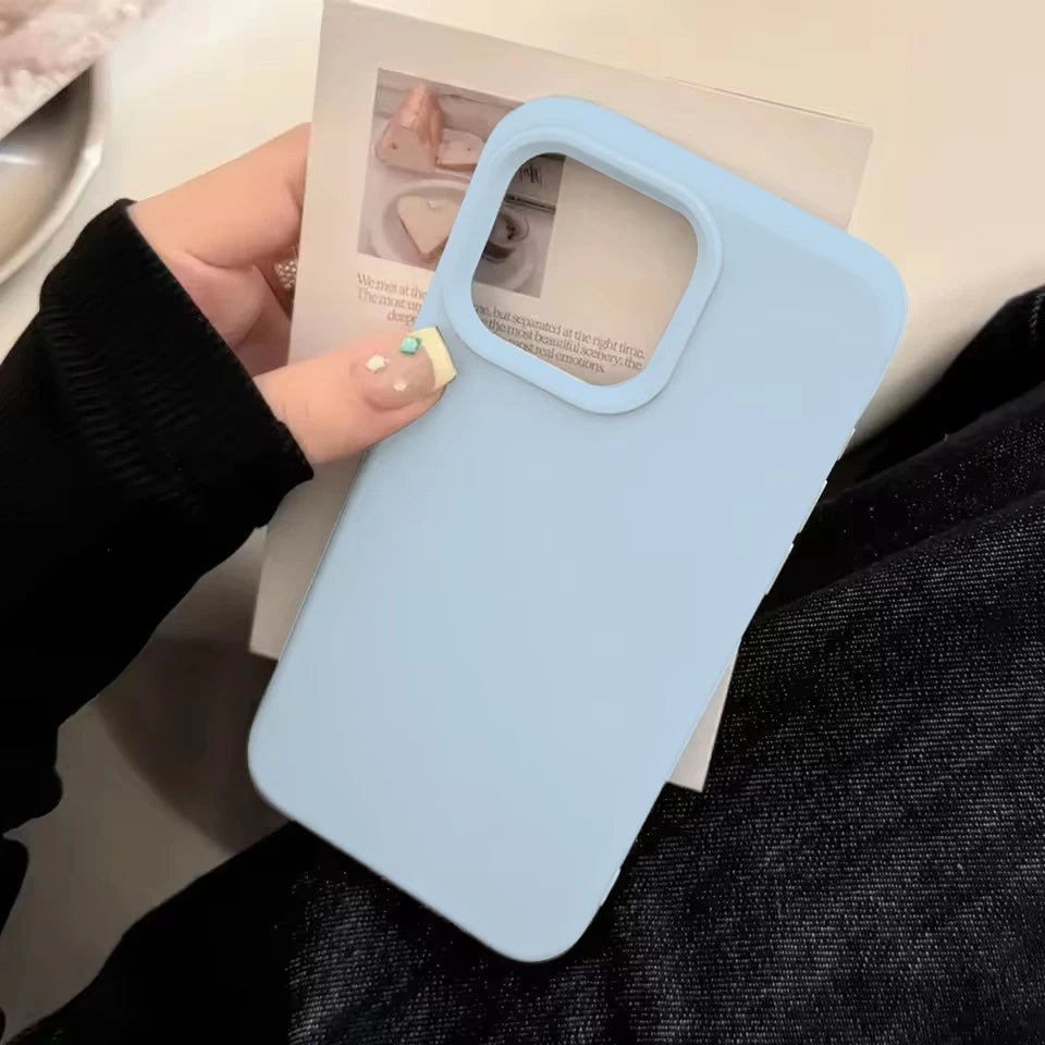 Silicone Solid Color Simple Fashion Phone Case