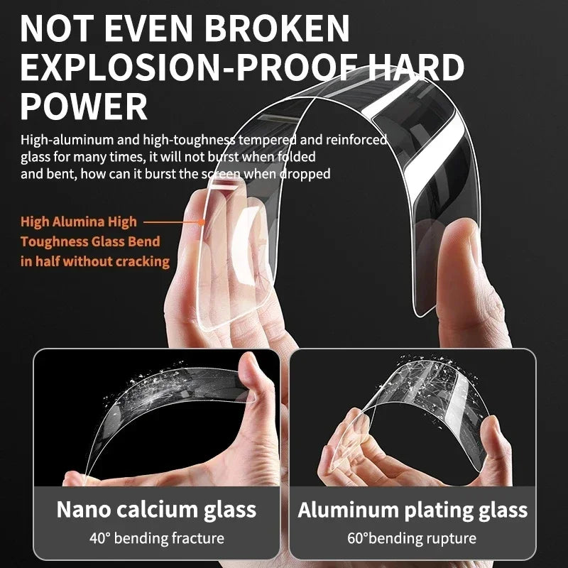 iPhone Tempered Glass Screen Protector (3-Pack)