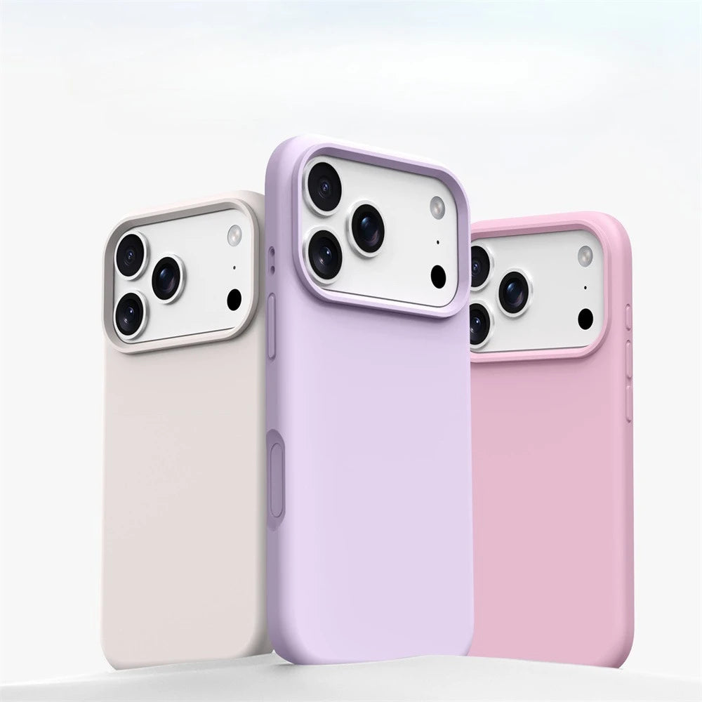 Liquid Silicone MagSafe Phone Case