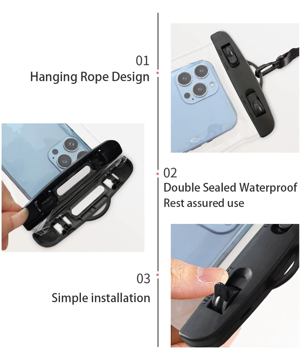 Universal Underwater Phone Protector Pouch Cover