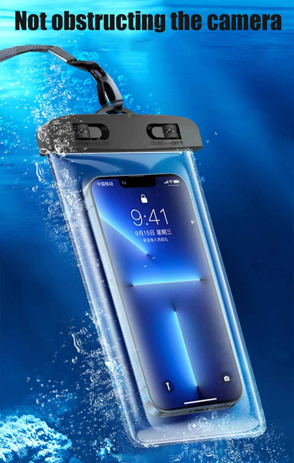 Universal Underwater Phone Protector Pouch Cover