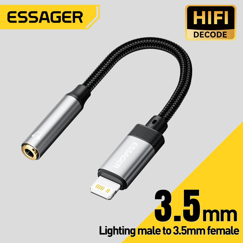 Essager USB-C to 3.5mm Audio Adapter