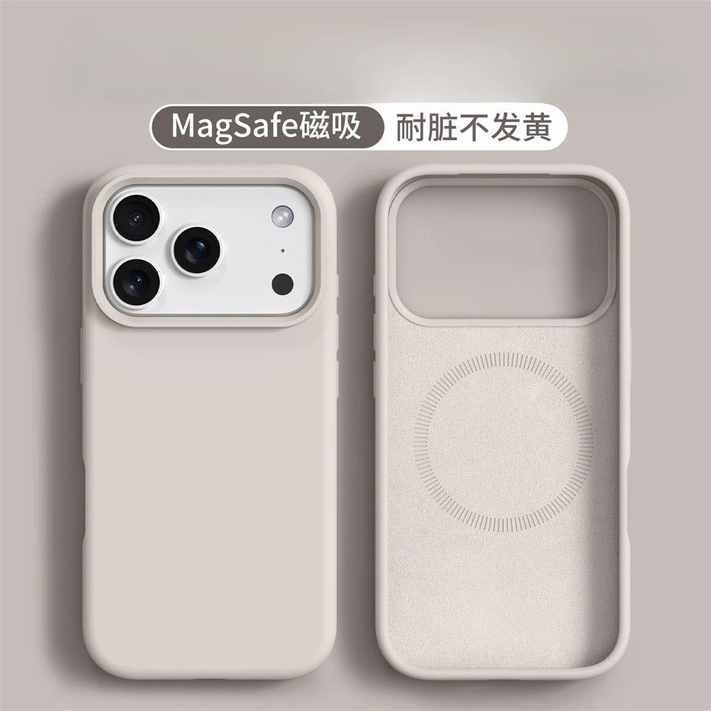 Liquid Silicone MagSafe Phone Case