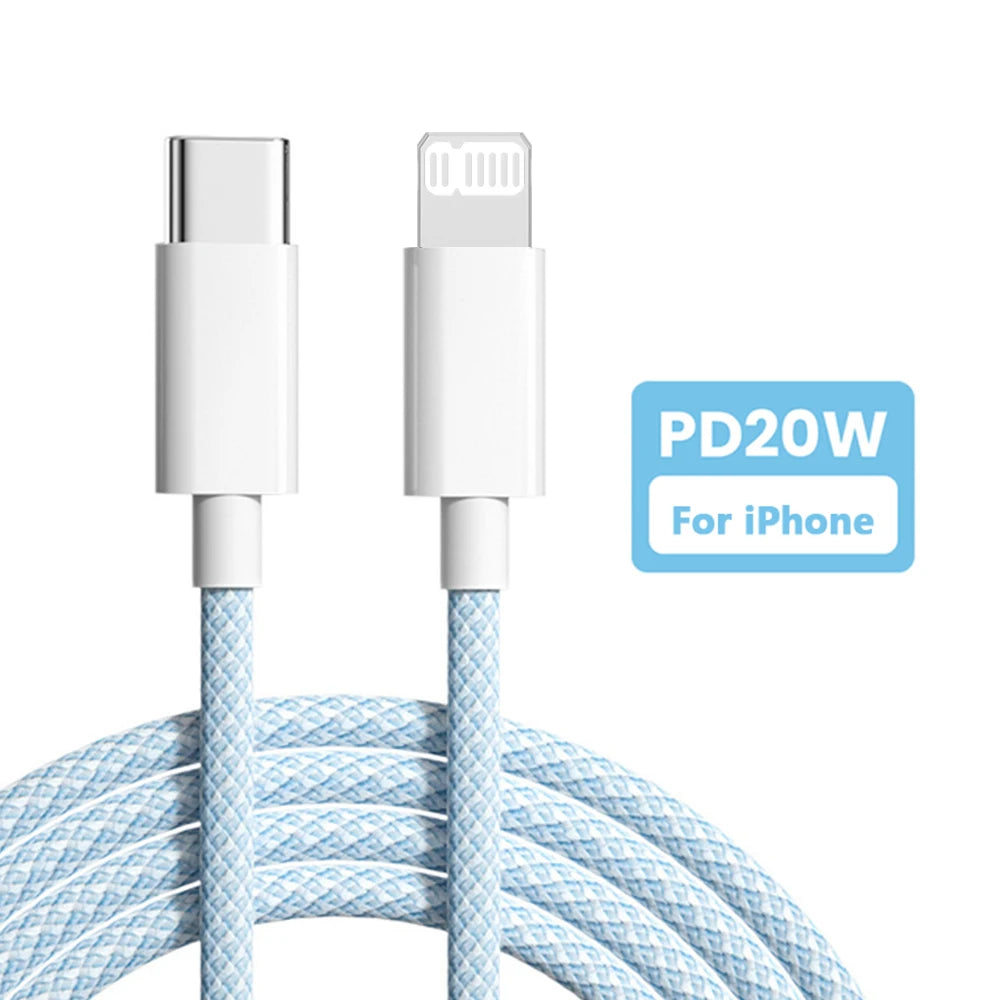 20W USB-C Fast Charging Cable for iPhone & iPad