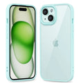 Colour Back Transparent Shockproof Phone Case