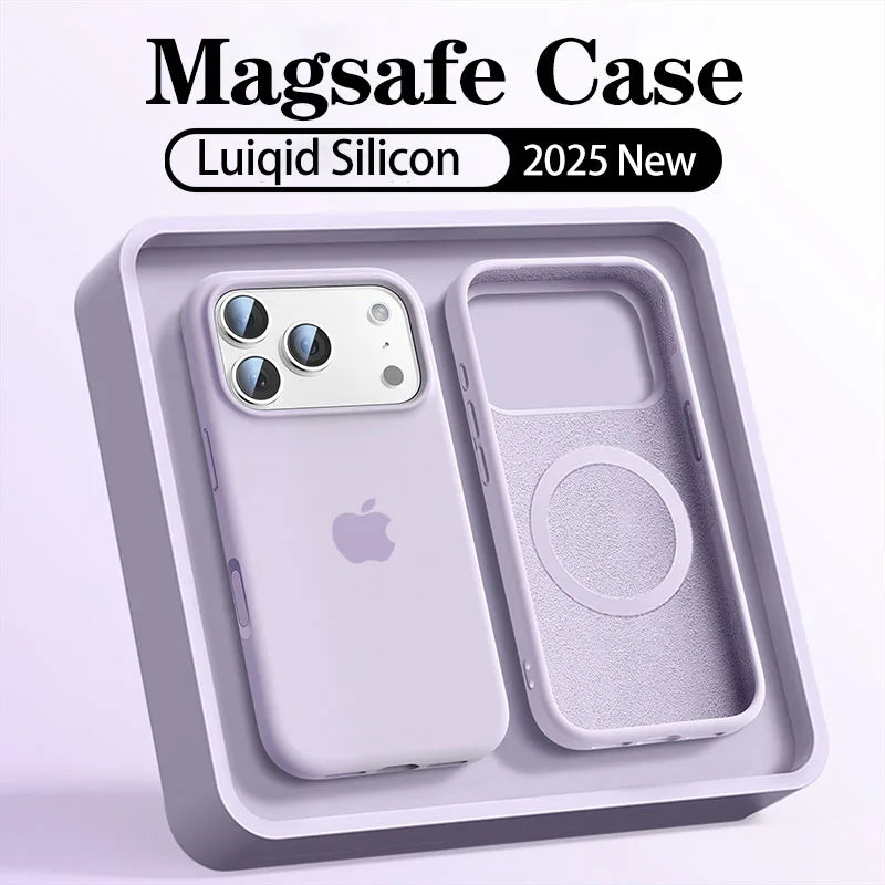 Liquid Silicone For Magsafe Case for iPhone