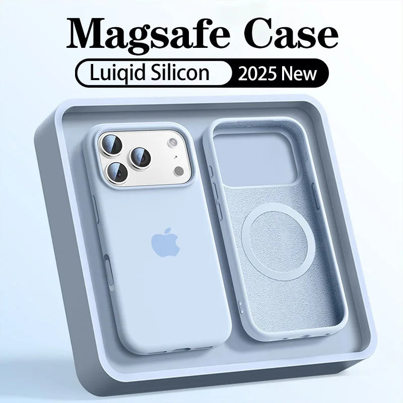 Liquid Silicone For Magsafe Case for iPhone