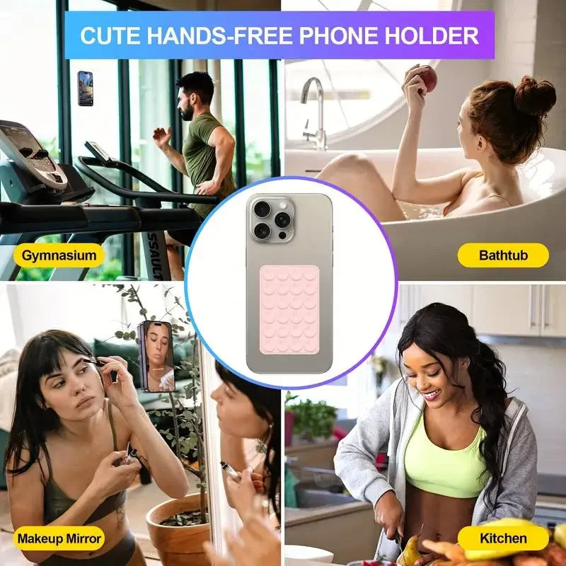 Silicone Suction Single-Sided Case Mount