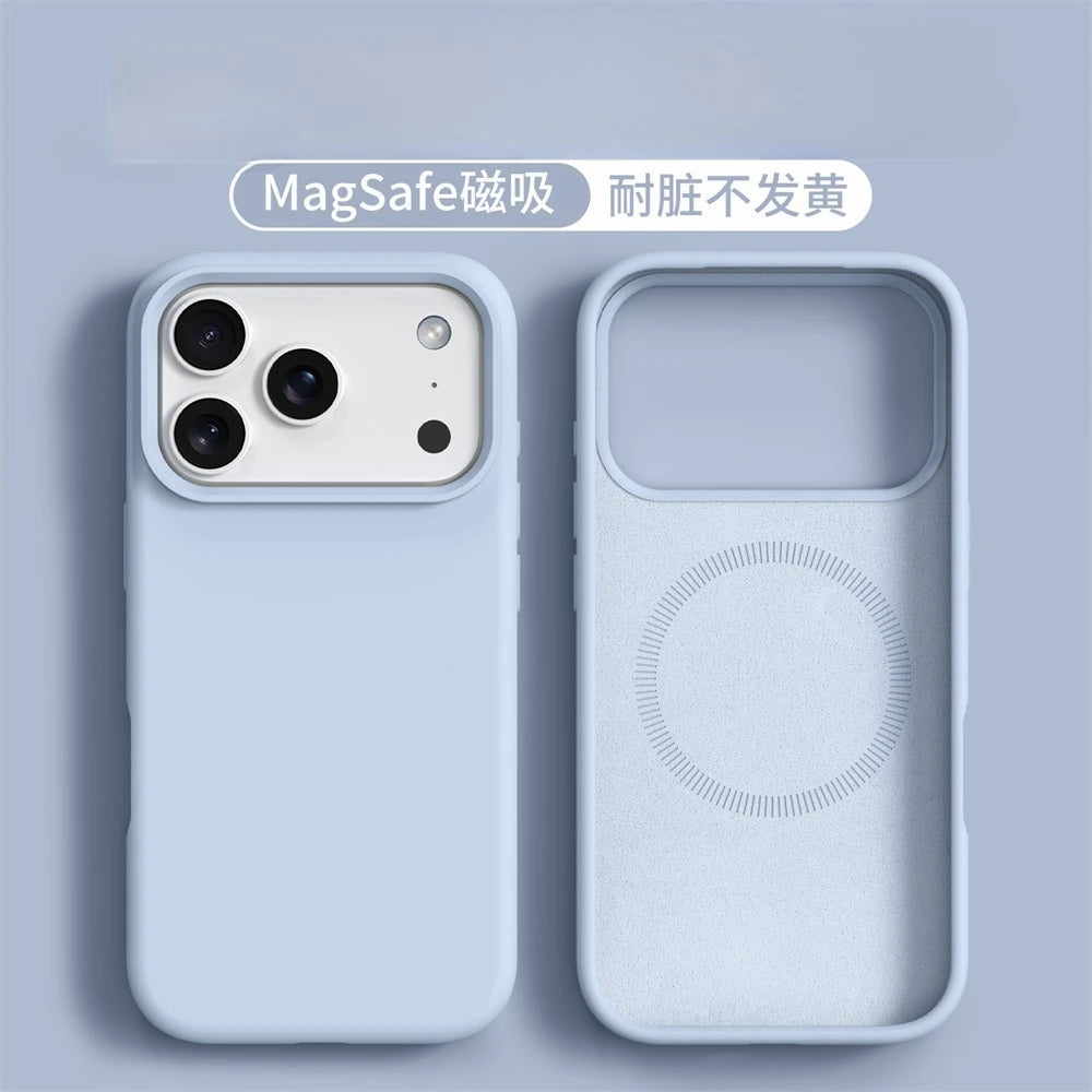 Liquid Silicone MagSafe Phone Case