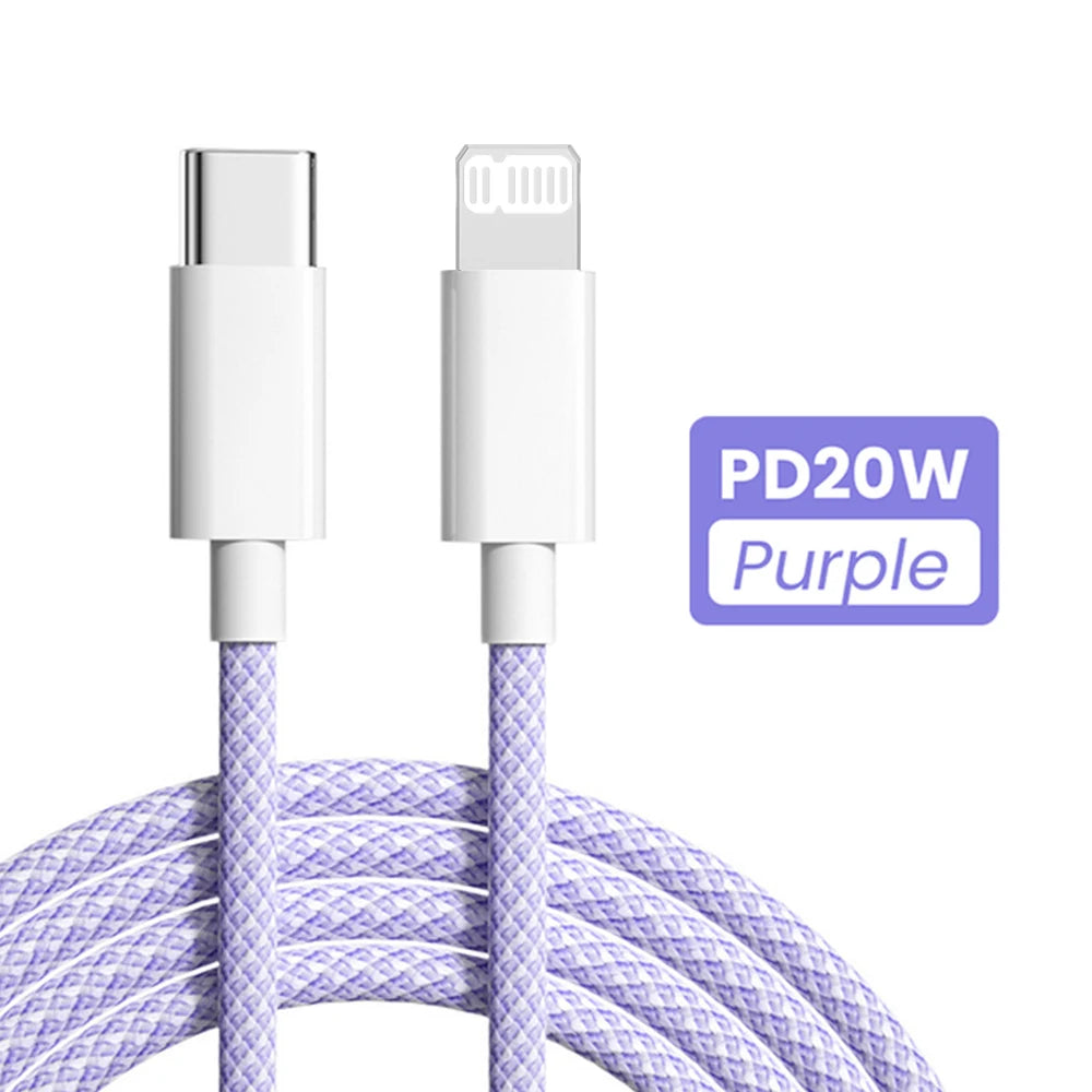 20W USB-C Fast Charging Cable for iPhone & iPad