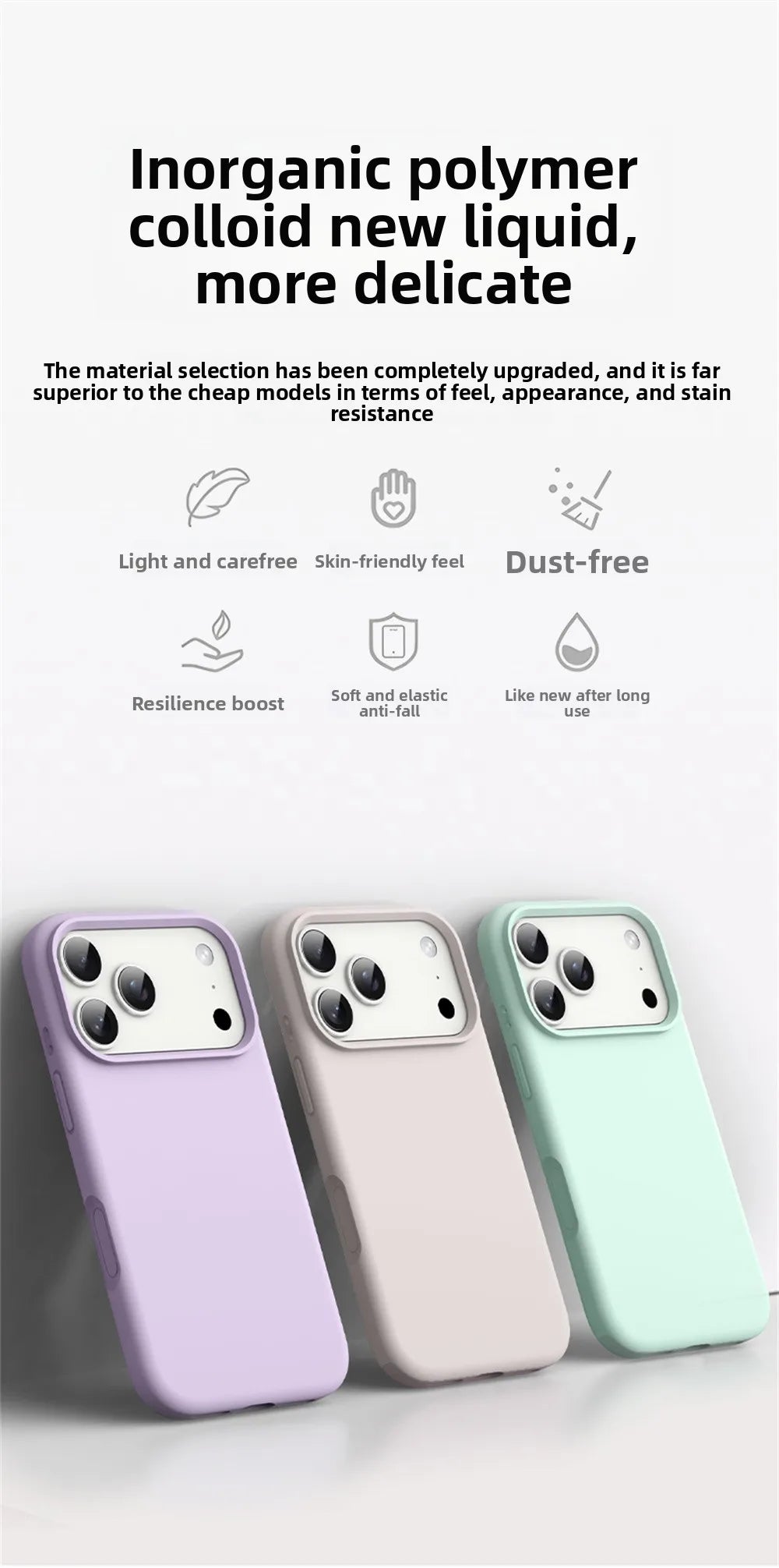 Liquid Silicone MagSafe Phone Case