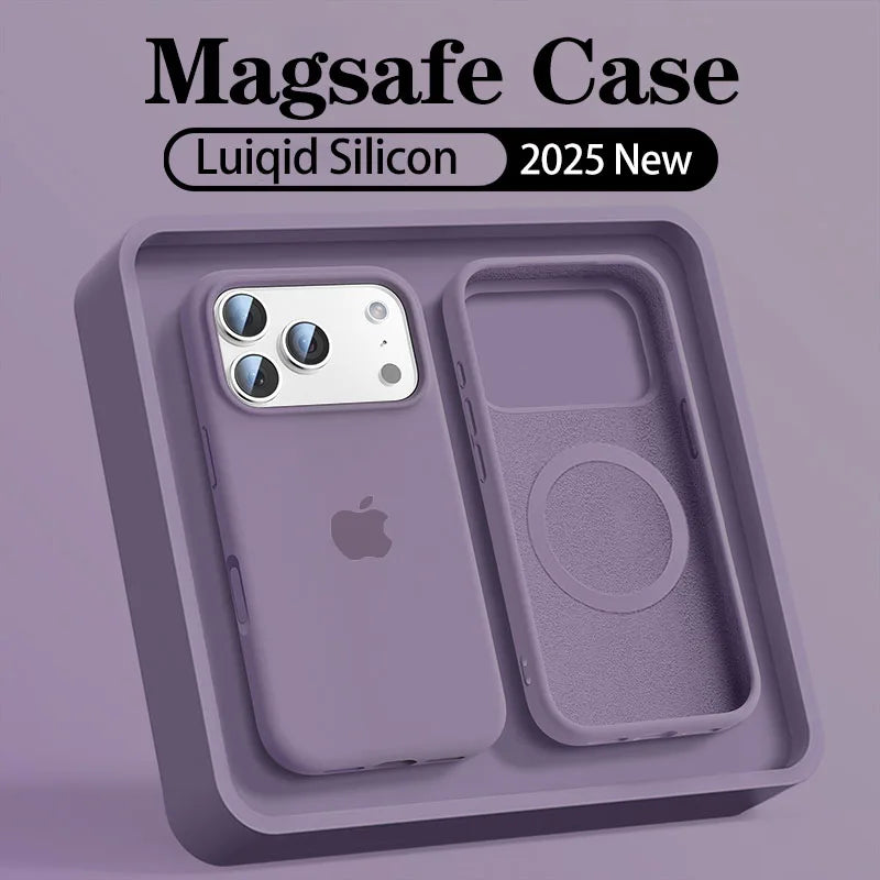 Liquid Silicone For Magsafe Case for iPhone