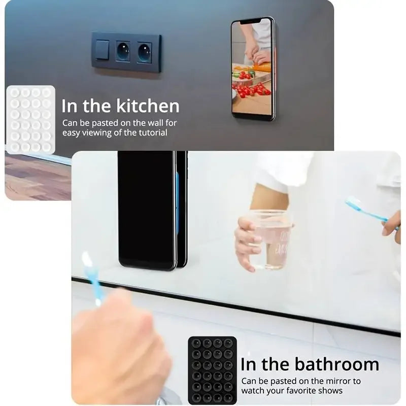 Silicone Suction Single-Sided Case Mount