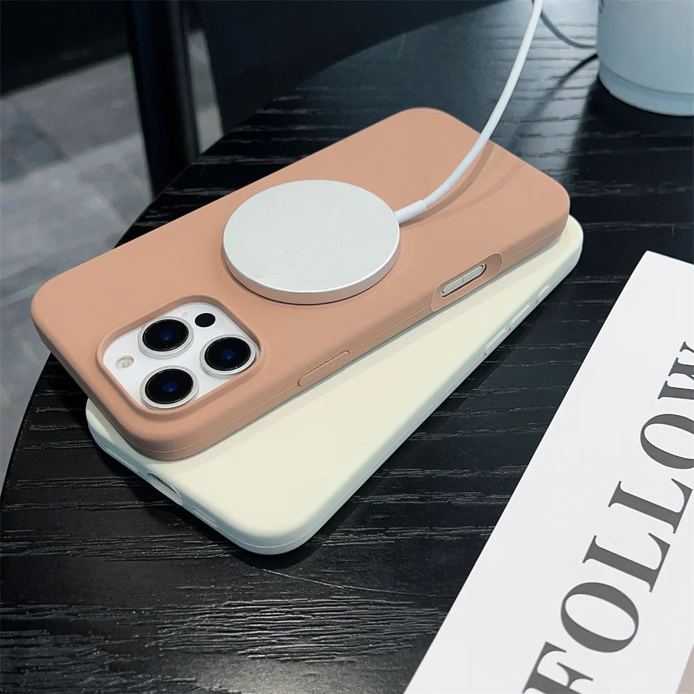 Liquid Silicone For Magsafe Case for iPhone