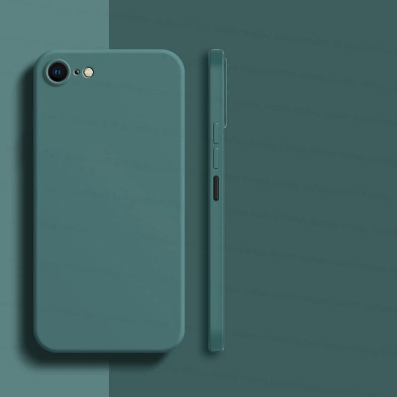 Luxury Liquid Silicone Shockproof Case – iPhone SE/7/8/Plus