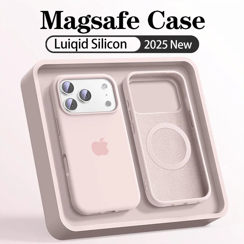 Liquid Silicone For Magsafe Case for iPhone
