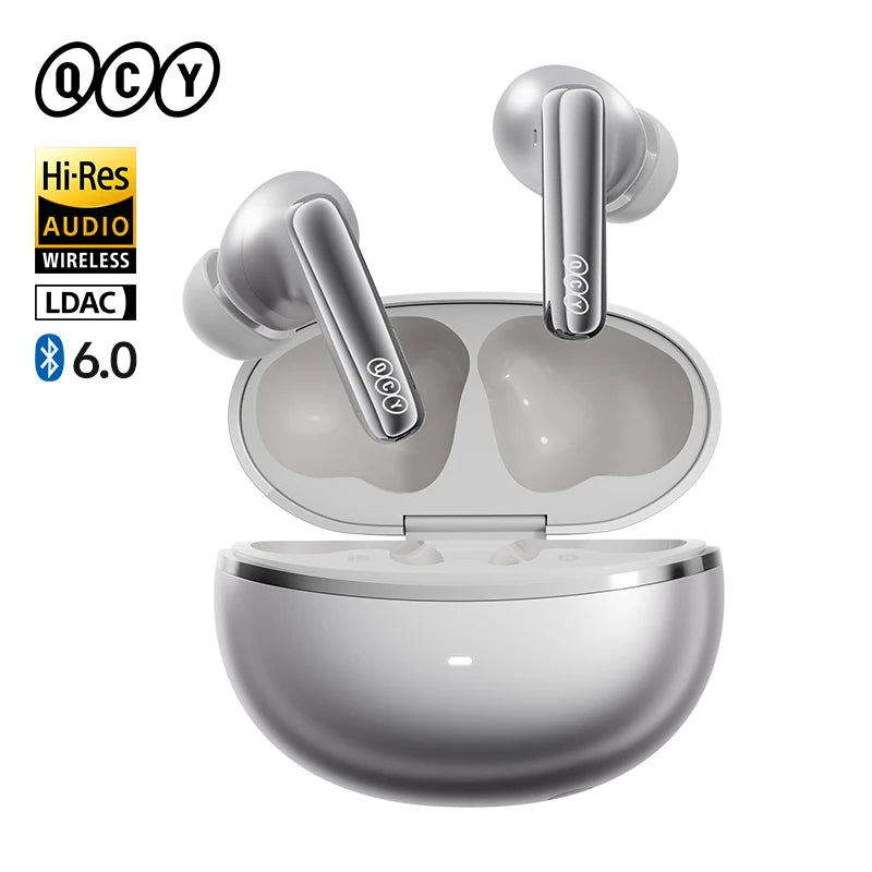QCY MeloBuds N70 ANC Earbuds – Bluetooth 6.0, LDAC, 50H, IPX5