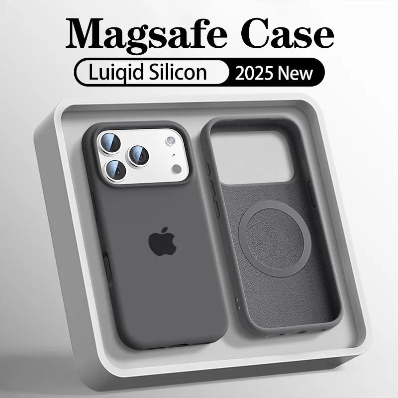 Liquid Silicone For Magsafe Case for iPhone