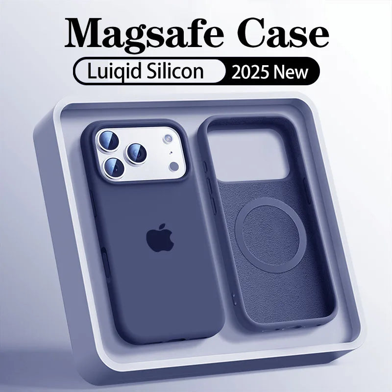 Liquid Silicone For Magsafe Case for iPhone