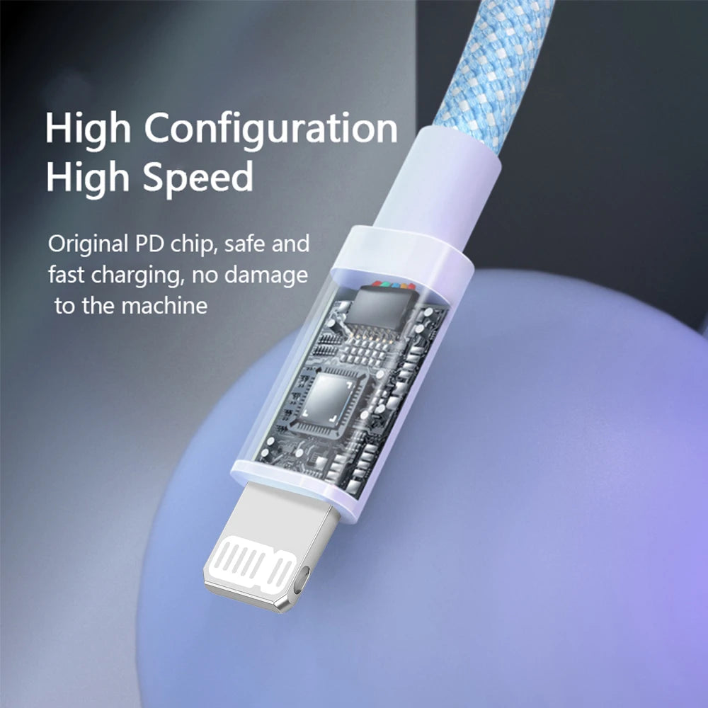 20W USB-C Fast Charging Cable for iPhone & iPad