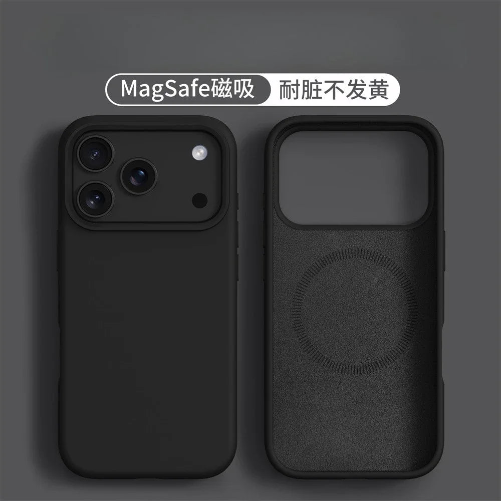Liquid Silicone MagSafe Phone Case