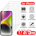 HD Tempered Glass Screen Protector for iPhone 11–18 Pro Max (1–5 Pack)