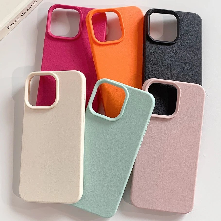 Leather Phone Case For iPhone