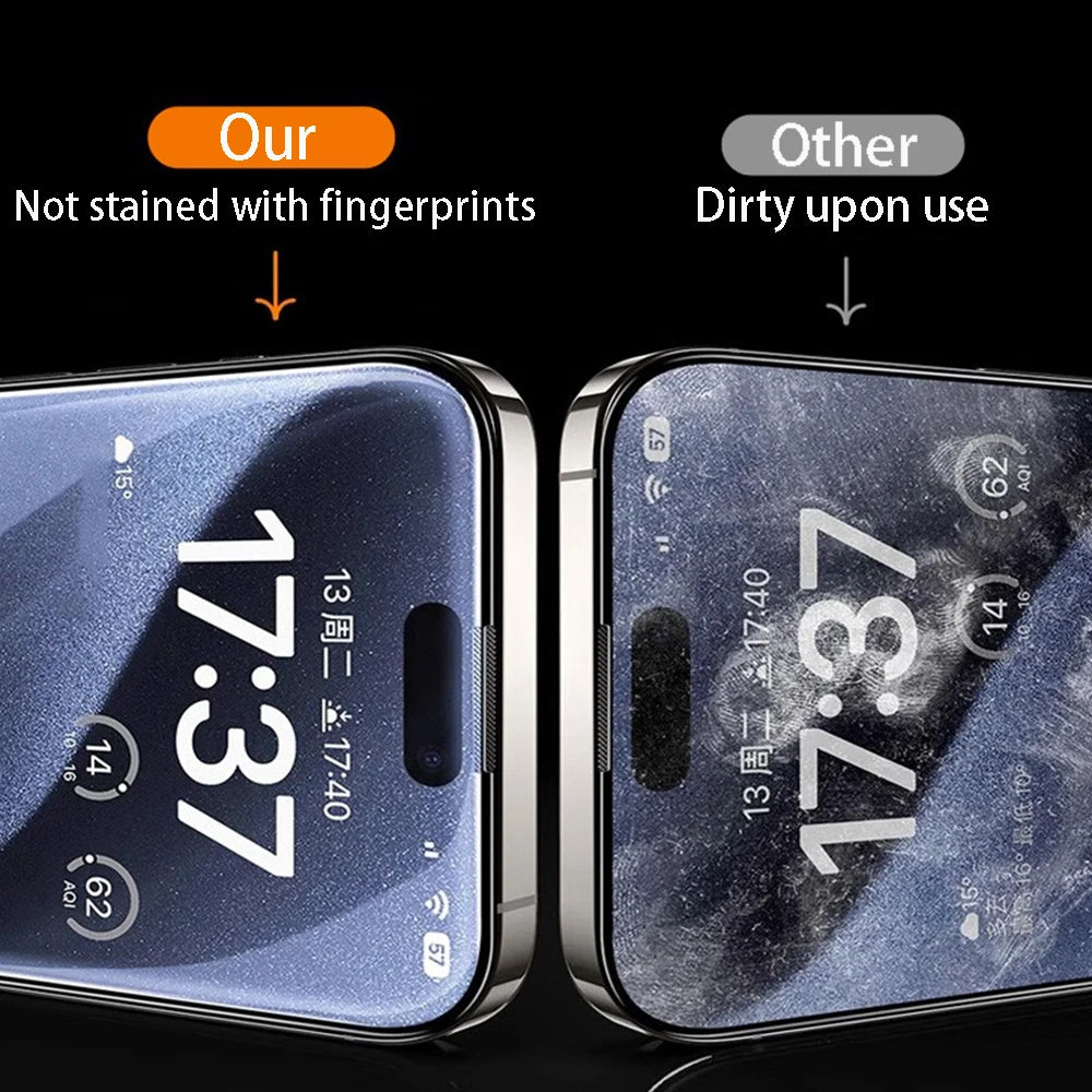 iPhone Tempered Glass Screen Protector 4-Pack