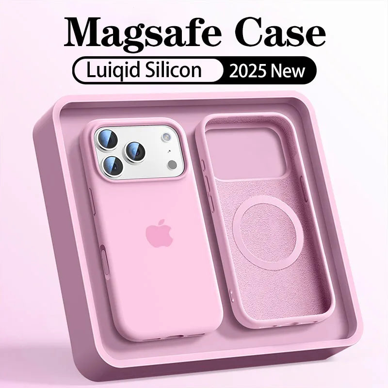 Liquid Silicone For Magsafe Case for iPhone