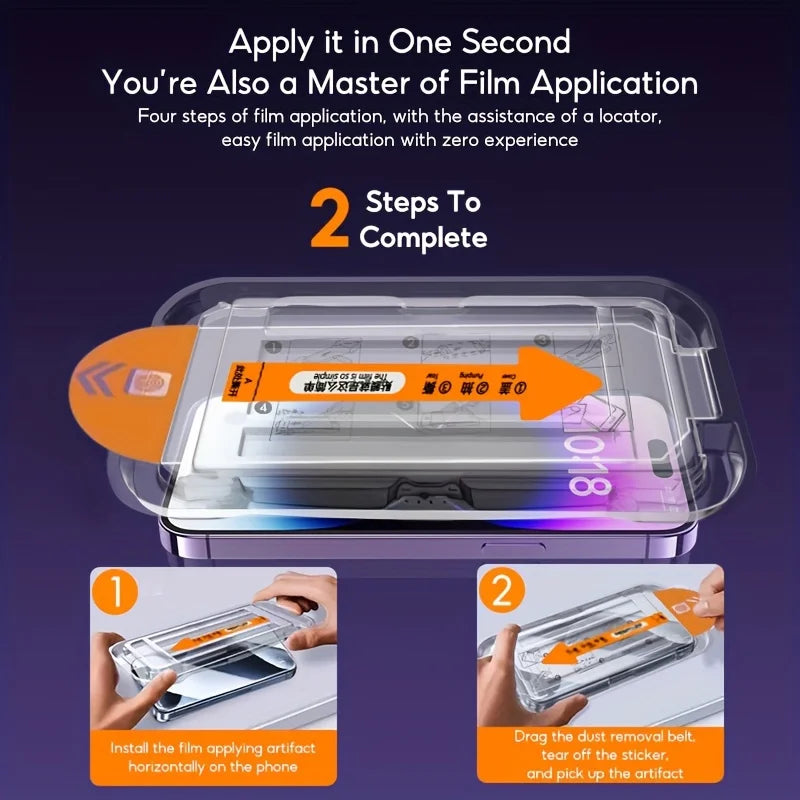 iPhone Tempered Glass Screen Protector