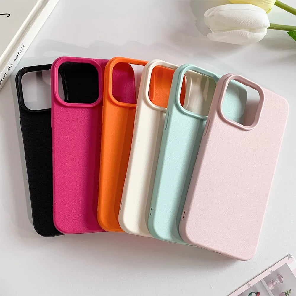 Leather Phone Case For iPhone