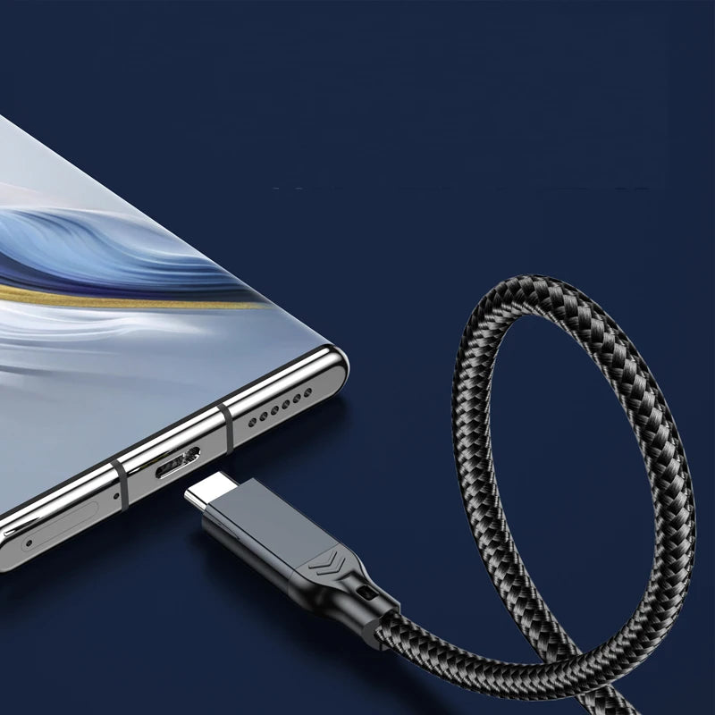 USB-A to USB-C Cable – 10Gbps, 60W Fast Charging (USB 3.2 Gen2)