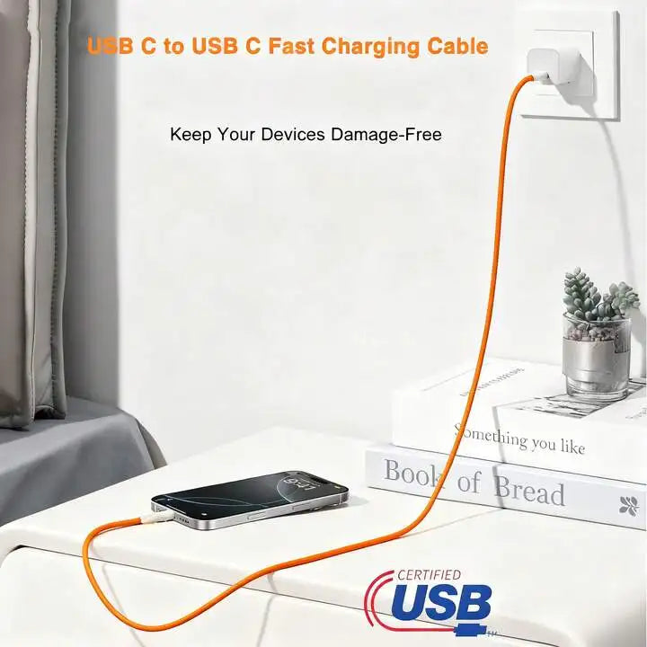 USB-C Nylon Braided Fast Charge Cable for iPhone