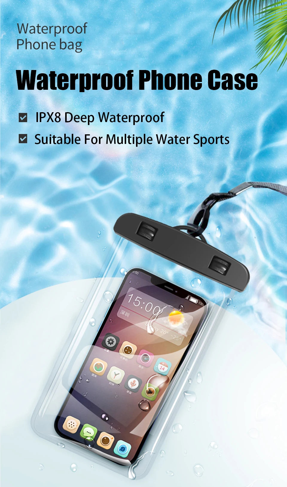 Universal Underwater Phone Protector Pouch Cover